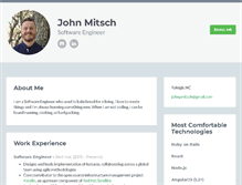 Tablet Screenshot of johnmitsch.com
